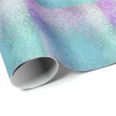 明るい抽象芸術モザイク数々のカラーの光沢 ラッピングペーパー (ロールコーナー)