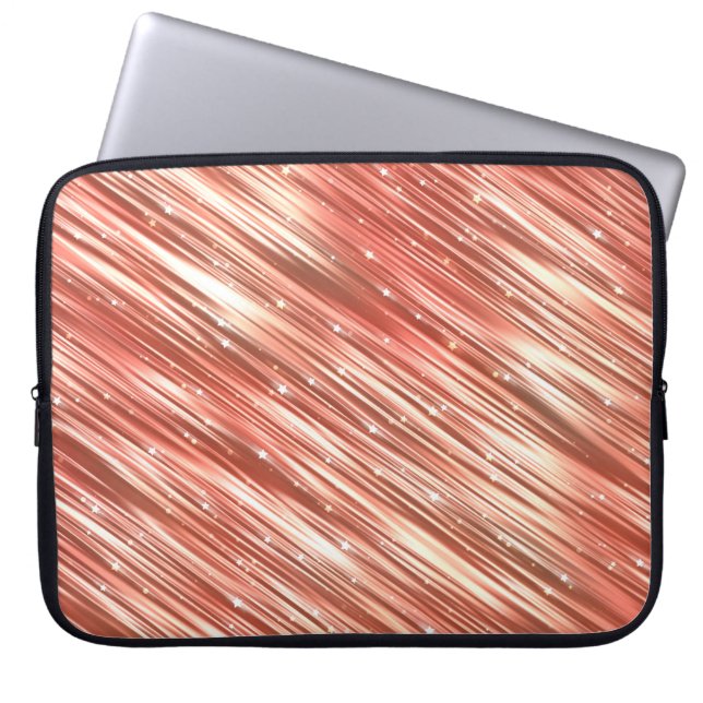 明るい抽象芸術ヴィンテージの背景(glitterabs) ラップトップスリーブ (正面)
