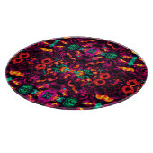 明るい抽象芸術色 カッティングボード (角)