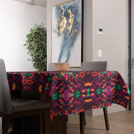 明るい抽象芸術色 テーブルクロス