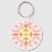 明るい抽象芸術 キーホルダー (正面)