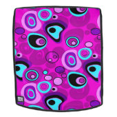 明るい抽象芸術 バックパック (取り外し可フェース)