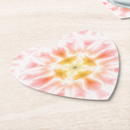 明るい抽象芸術 ペーパーコースター (アングル)