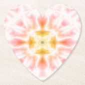 明るい抽象芸術 ペーパーコースター (正面)