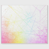明るい抽象芸術 ラッピングペーパー (フラット)