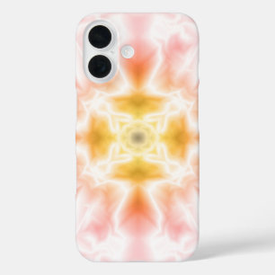 明るい抽象芸術 iPhone 16ケース