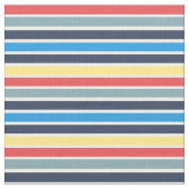 明るい数々の色の水平ストライプ色。 ファブリック (クローズアップ)