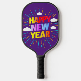 明るい新年の前夜芸術：フェスティバルと幸せ ピックルボールラケット