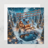 明るい新年を心から祈る シーズンカード (正面/裏面)