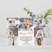 明るい新年レビュー5フォトコラージンググリッド シーズンカード (スタンド正面)