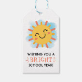 明るい新年 ギフトタグ (正面)