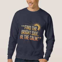 '明るい方を探そう、平静を保とう' Tシャツ