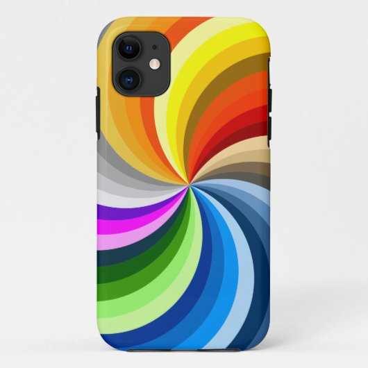 明るい旋回ケース – メイトiPhoneケース Case-Mate iPhoneケース (裏面)