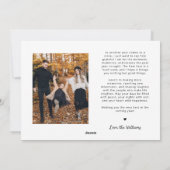 明るい日が新年を迎える写真 シーズンカード (裏面)