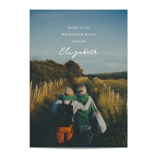 明るい日が近々良くなる カード