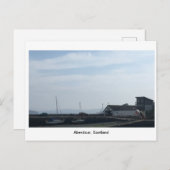 明るい日にアバドーア港 ポストカード (正面/裏面)