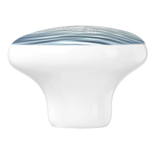 明るい日の出が青い海 セラミックノブ (側面)