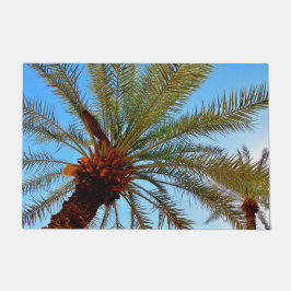 明るい日付ツリー ドアマット