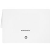 明るい日当たりの良いバイク乗り (裏面横)