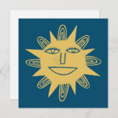 明るい日照微笑みカスタマイズ顔ITカード (正面/裏面)