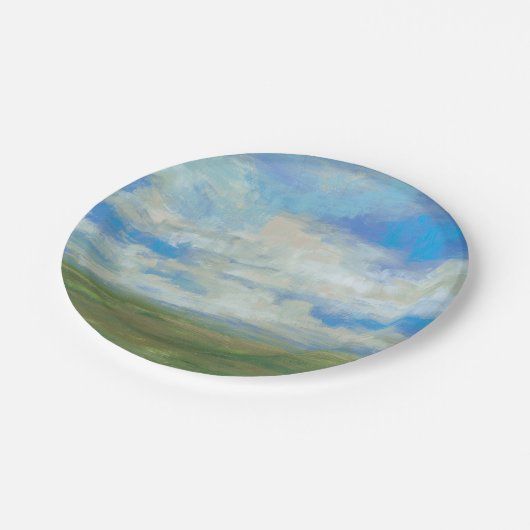 明るい日I ペーパープレート (アングル)