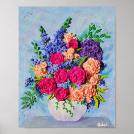 明るい明るいアートプリント ポスター