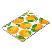 明るい明るい水色の手描きシームレスなパターン ノートブック (左側)