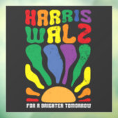 明るい明日のためにハリス・ワルツKamala LGBT ウィンドウサイン (シート3)