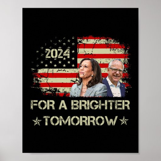 明るい明日のアメリカのためのホイマーワルツ2024 ポスター (正面)