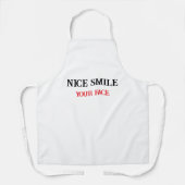 「明るい明日」「ポジティブな力」「C エプロン (正面)