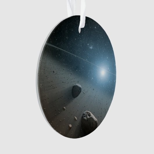 明るい星のまわりにのベガの小惑星帯。 オーナメント (正面)