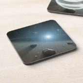 明るい星のまわりにのベガの小惑星帯。 コースター (左側)