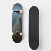 明るい星のまわりにのベガの小惑星帯。 スケートボード (正面)