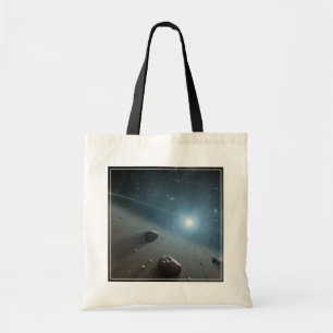 明るい星のまわりにのベガの小惑星帯。 トートバッグ
