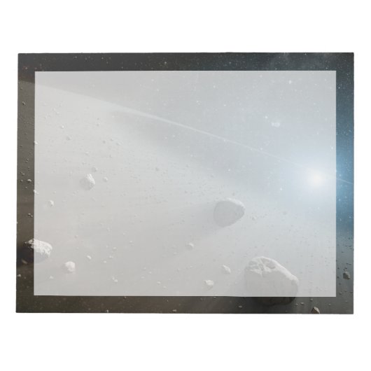 明るい星のまわりにのベガの小惑星帯。 ノートパッド (正面)