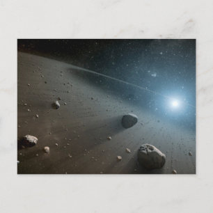 明るい星のまわりにのベガの小惑星帯。 ポストカード