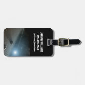 明るい星のまわりにのベガの小惑星帯。 ラゲッジタグ (正面横)