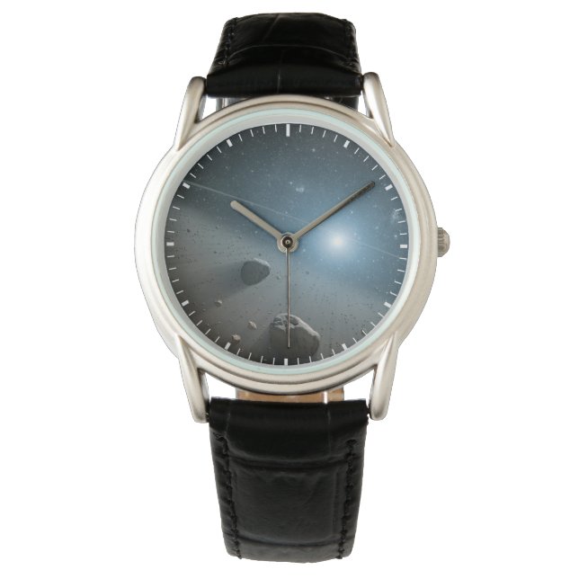 明るい星のまわりにのベガの小惑星帯。 腕時計 (正面)