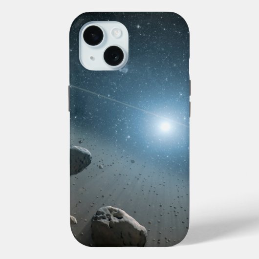 明るい星のまわりにのベガの小惑星帯。 Case-Mate iPhoneケース (裏面)
