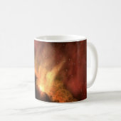 明るい星を持つ驚くべき銀河系 コーヒーマグカップ (正面右)