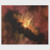 明るい星を持つ驚くべき銀河系 ラッピングペーパー (フラット)