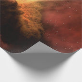 明るい星を持つ驚くべき銀河系 ラッピングペーパー (角)