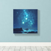 明るい星 キャンバスプリント (インサイチュ (ウッドフロア))