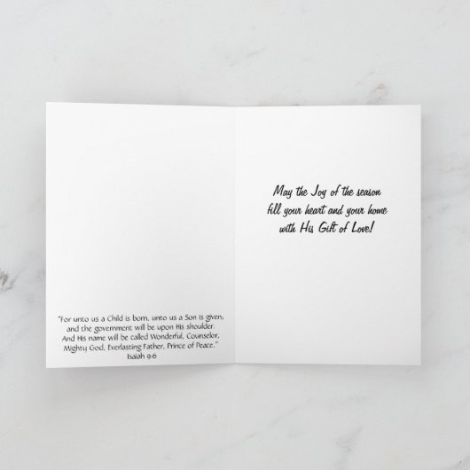 明るい星 シーズンカード (内部)