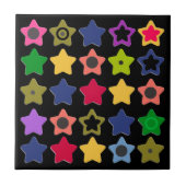 明るい星 タイル (正面)