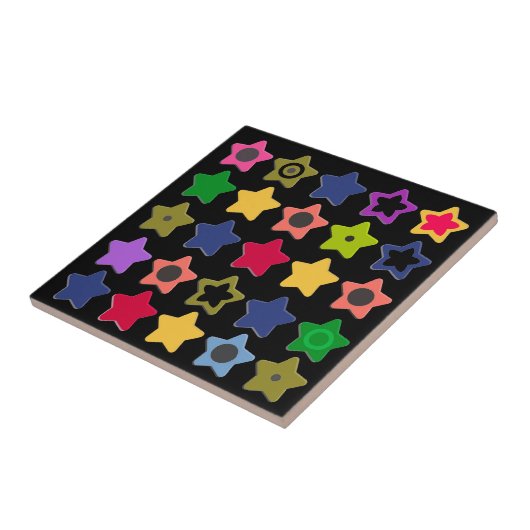 明るい星 タイル (側面)