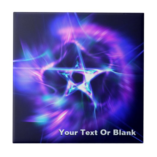 明るい星 タイル (正面)