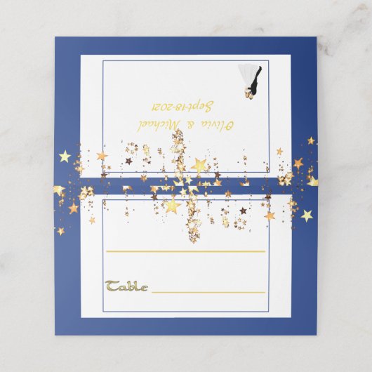 明るい星 プレイスカード (外部開封)