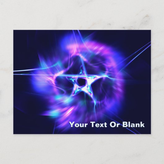 明るい星 ポストカード (正面)