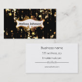 明るい星 名刺 (正面/裏面)